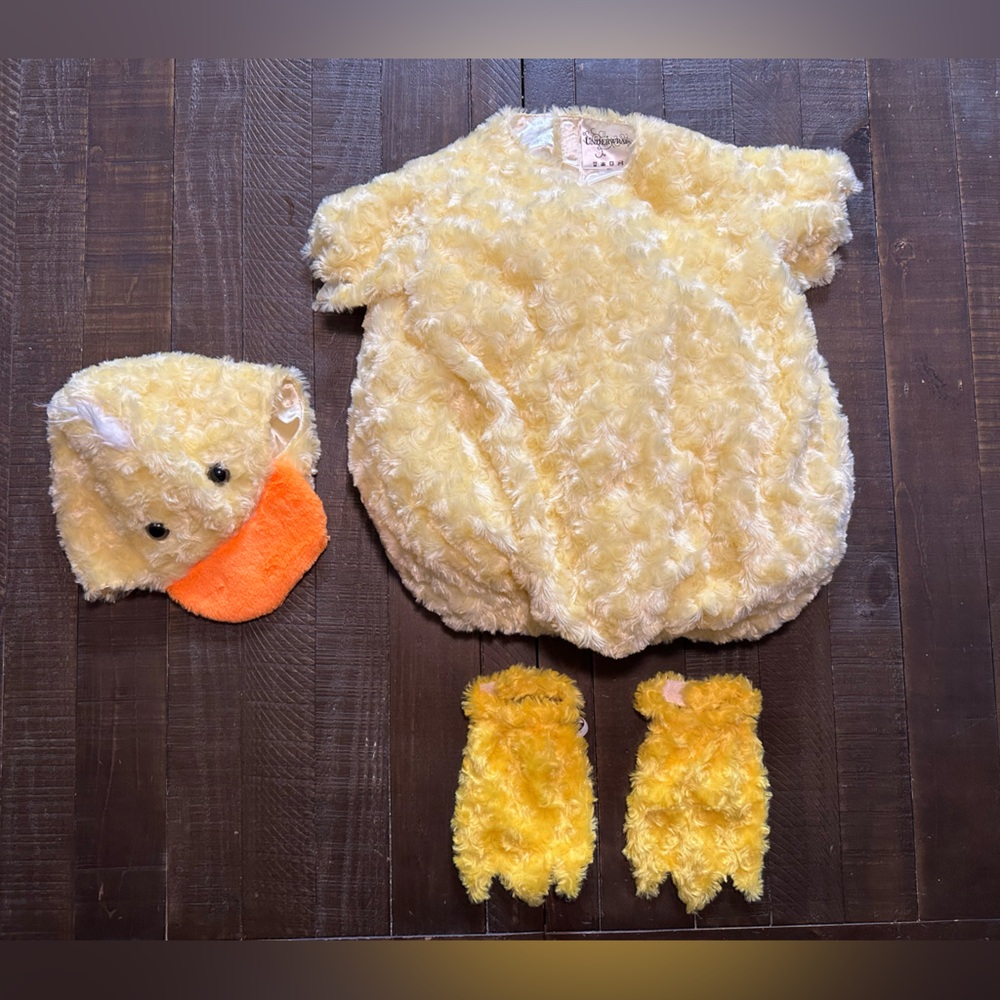 Underwraps Toddler Duck Costume, Size Large.